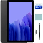 2021 Samsung Galaxy Tab A7 10.4 2000x1200 TFT Display Wi-Fi Tablet Bundle, 3GB RAM, 64GB Storage, Bluetooth, Dolby Atmos Audio, Android 10 OS Gray + Mazepoly Accessories