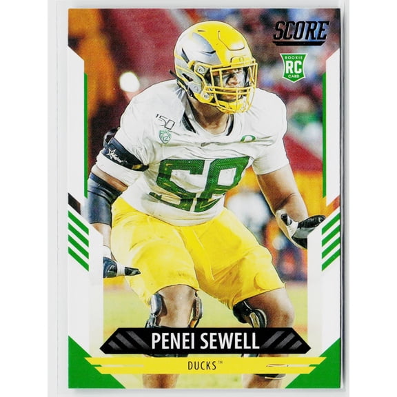2021 Score Penei Sewell #339 RC