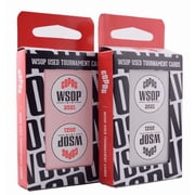 2021 Set of 2 Decks Dealt at WSOP Copag Plastic Playing Cards Bridge Standard Index