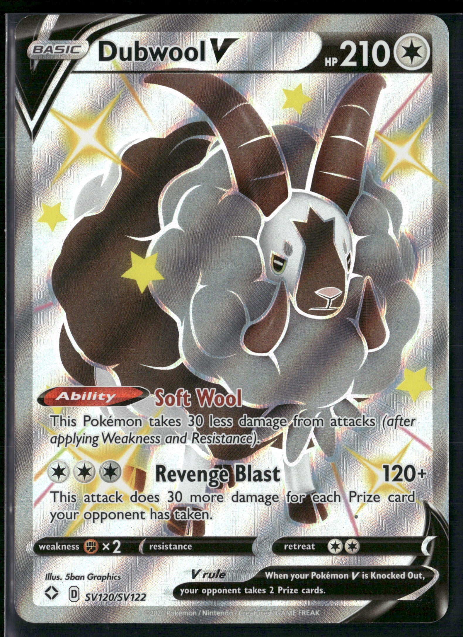 dubwool pokemon card value Dubwool V - SWSH049 - SWSH: Sword & Shield Promo Cards [PROMO]