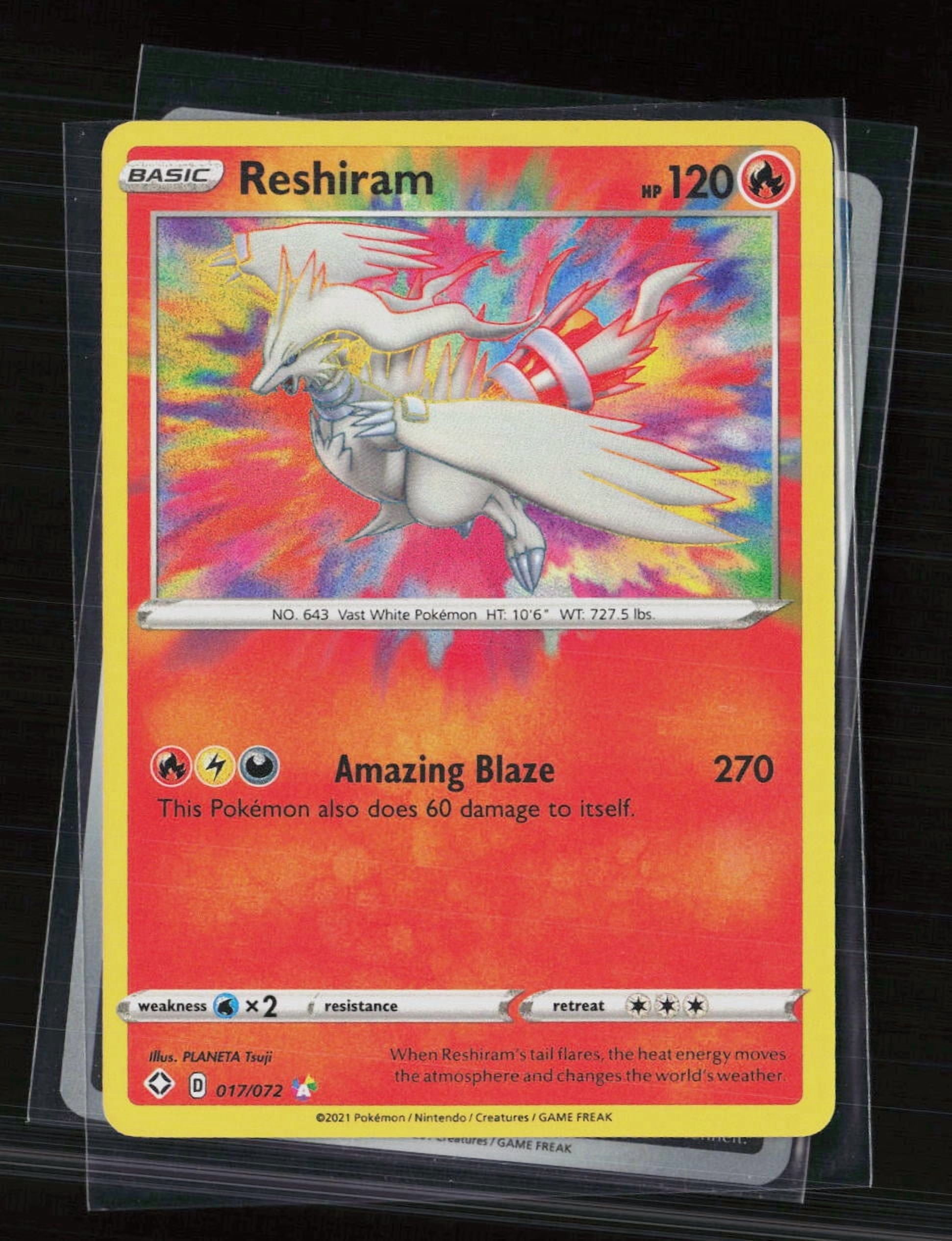 2021 reshiram pokemon card style setup or your main portfolio 2021 Pokemon Celebrations Classic Collection