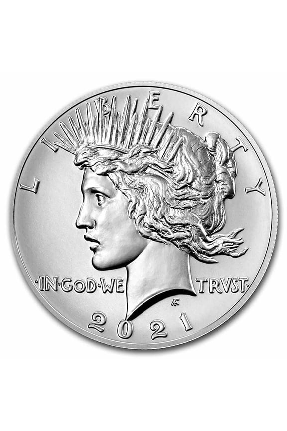 2021 Silver Peace Dollar (Box & COA)