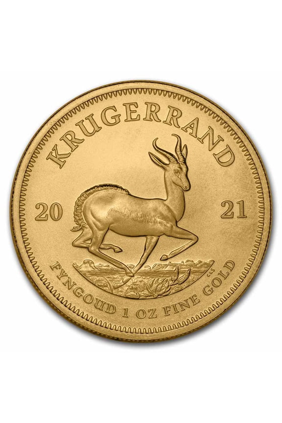 2021 South Africa 1 oz Gold Krugerrand BU