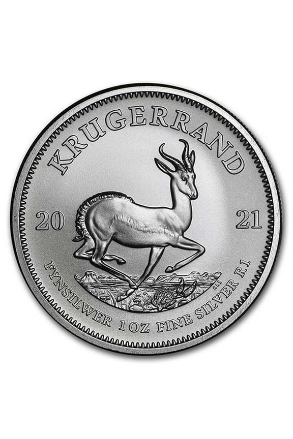 2021 South Africa 1 oz Silver Krugerrand BU