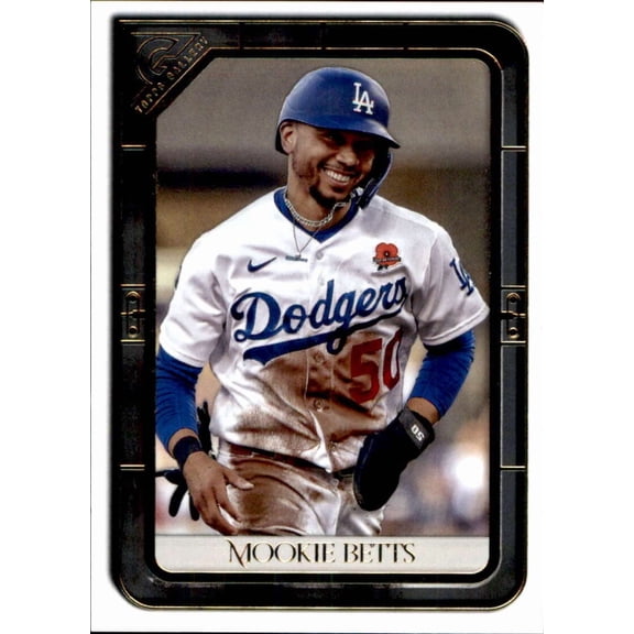 2021 TOPPS GALLERY #18 MOOKIE BETTS LOS ANGELES DODGERS