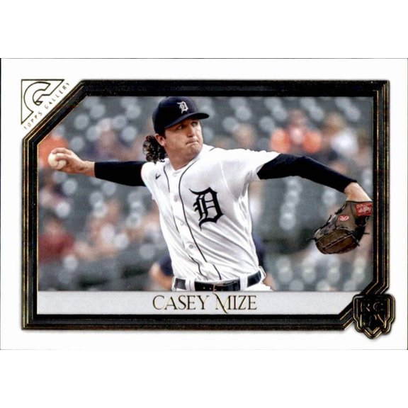 2021 TOPPS GALLERY #53 CASEY MIZE RC DETROIT TIGERS