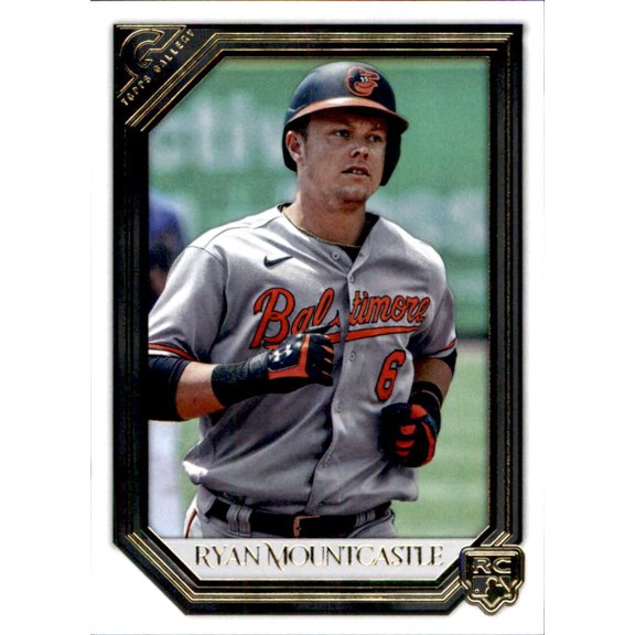 2021 TOPPS GALLERY #76 RYAN MOUNTCASTLE RC BALTIMORE ORIOLES