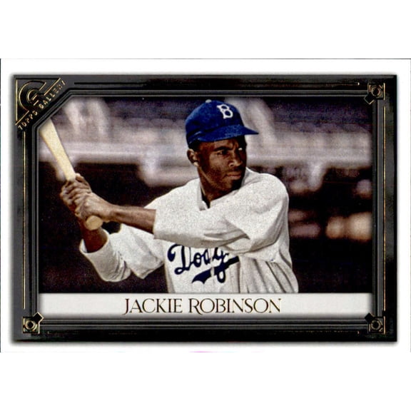 2021 TOPPS GALLERY #82 JACKIE ROBINSON BROOKLYN DODGERS