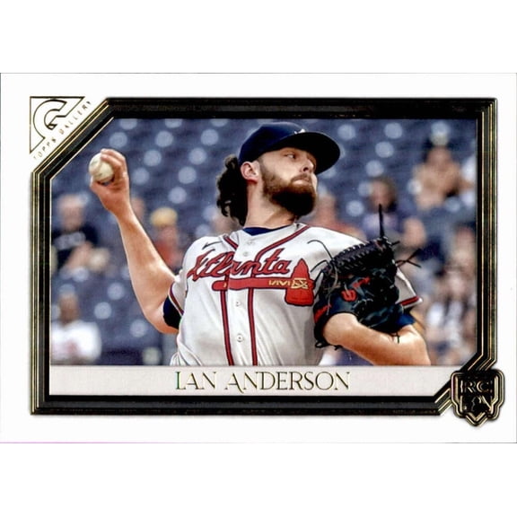 2021 TOPPS GALLERY #9 IAN ANDERSON RC ATLANTA BRAVES