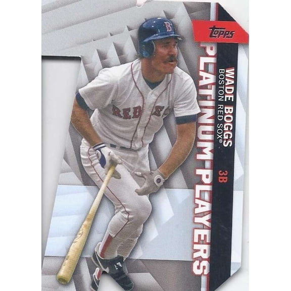2021 TOPPS PLATINUM PLAYERS DIE-CUTS #PDC-20 WADE BOGGS BOSTON RED SOX