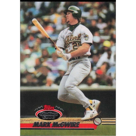 2021 TOPPS STADIUM CLUB GREATS #SCG-15 MARK MCGWIRE OAKLAND ATHLETICS