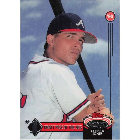 2021 TOPPS STADIUM CLUB GREATS #SCG-9 CHIPPER JONES ATLANTA BRAVES