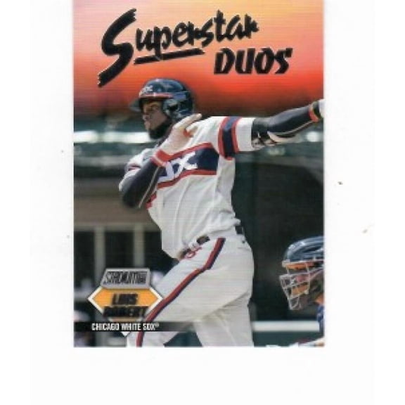 2021 TOPPS STADIUM CLUB SUPERSTAR DUOS #SD-9 ELOY JIMENEZ/LUIS ROBERT CHICAGO WHITE SOX
