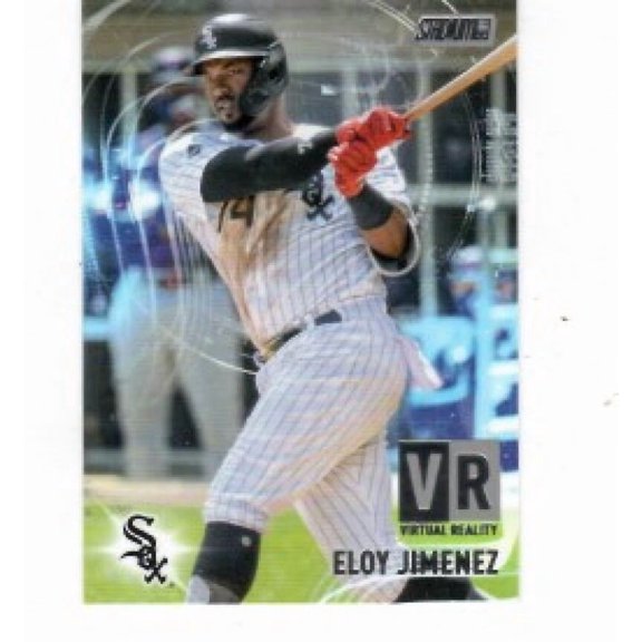 2021 TOPPS STADIUM CLUB VIRTUAL REALITY #VR-12 ELOY JIMENEZ CHICAGO WHITE SOX