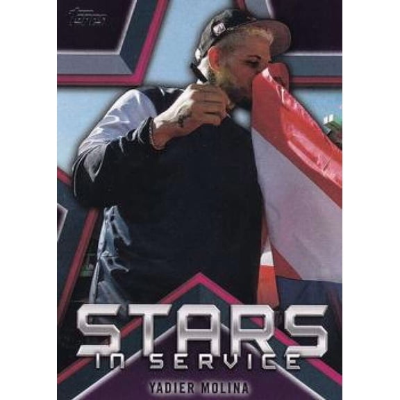 2021 TOPPS STARS IN VICE #SIS-12 YADIER MOLINA ST. LOUIS CARDINALS