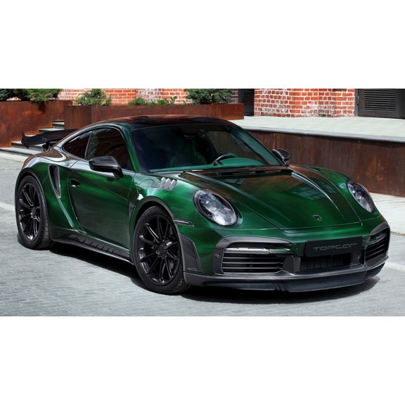 2021 TopCar Stinger GTR CarbonEdition Car Poster - 24x36 Inch Laminated Poster - Stunning Detail and Bold Colors