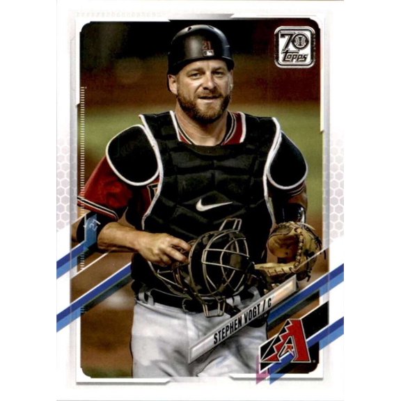 2021 Topps Base Set #62 Stephen Vogt NM-MT Arizona Diamondbacks Baseball Card Arizona Diamondbacks MLB Baseball Trading Card