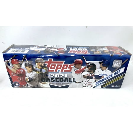 2021 Topps Baseball Complete Sets Retail Box Trading Cards