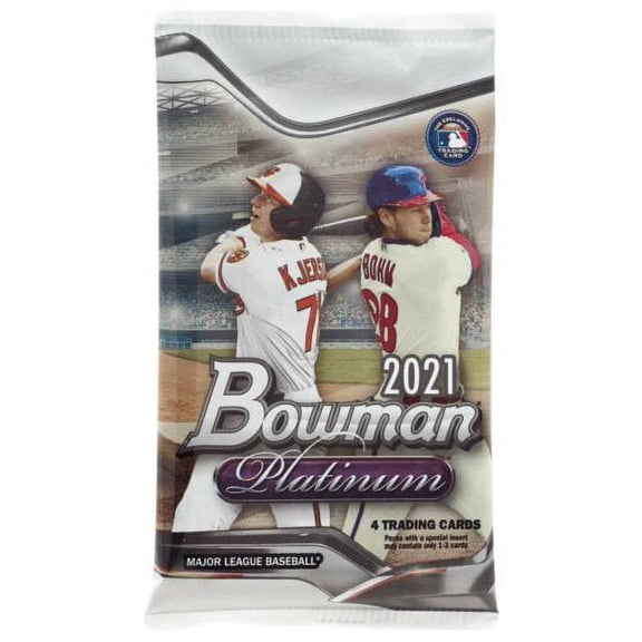 2021 Topps Bowman Platinum MLB Baseball Trading Cards Pack