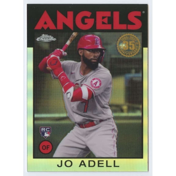 2021 Topps Chrome 1986 Topps Baseball Refractor #86BC-11 Jo Adell NM-MT Los Angeles Angels Baseball
