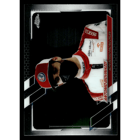 2021 Topps Chrome Antonio Giovinazzi #53 Alfa Romeo Racing ORLEN Formula 1 Trading Card