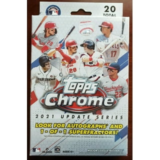 2020 Topps Chrome Hanger Box Rip - Blue Rookie Auto /150
