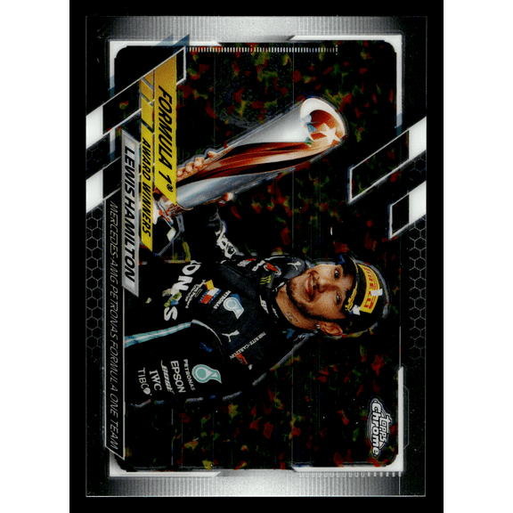 2021 Topps Chrome Formula 1 Lewis Hamilton #171 Mercedes-AMG Trading Card