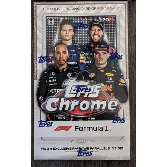 2021 Topps Chrome Formula 1 Racing Factory Sealed Hobby Lite Box 16 Packs!