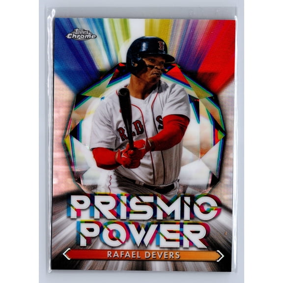 2021 Topps Chrome Prismic Power Rafael Devers #PP-12