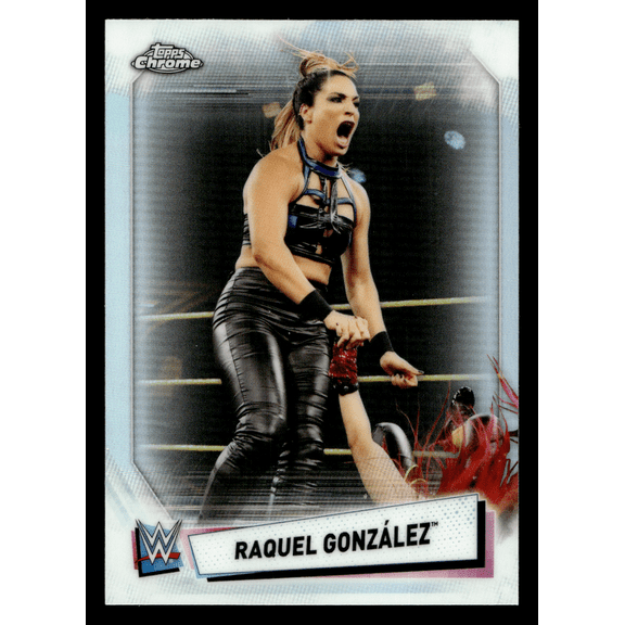 2021 Topps Chrome Raquel Gonzlez #89 Refractor WWE NXT Trading Card