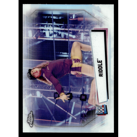 2021 Topps Chrome WWE Riddle #IV-11 Trading Card Raw Wrestling