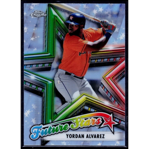2021 Topps Chrome Yordan Alvarez #FS-8 Future Stars