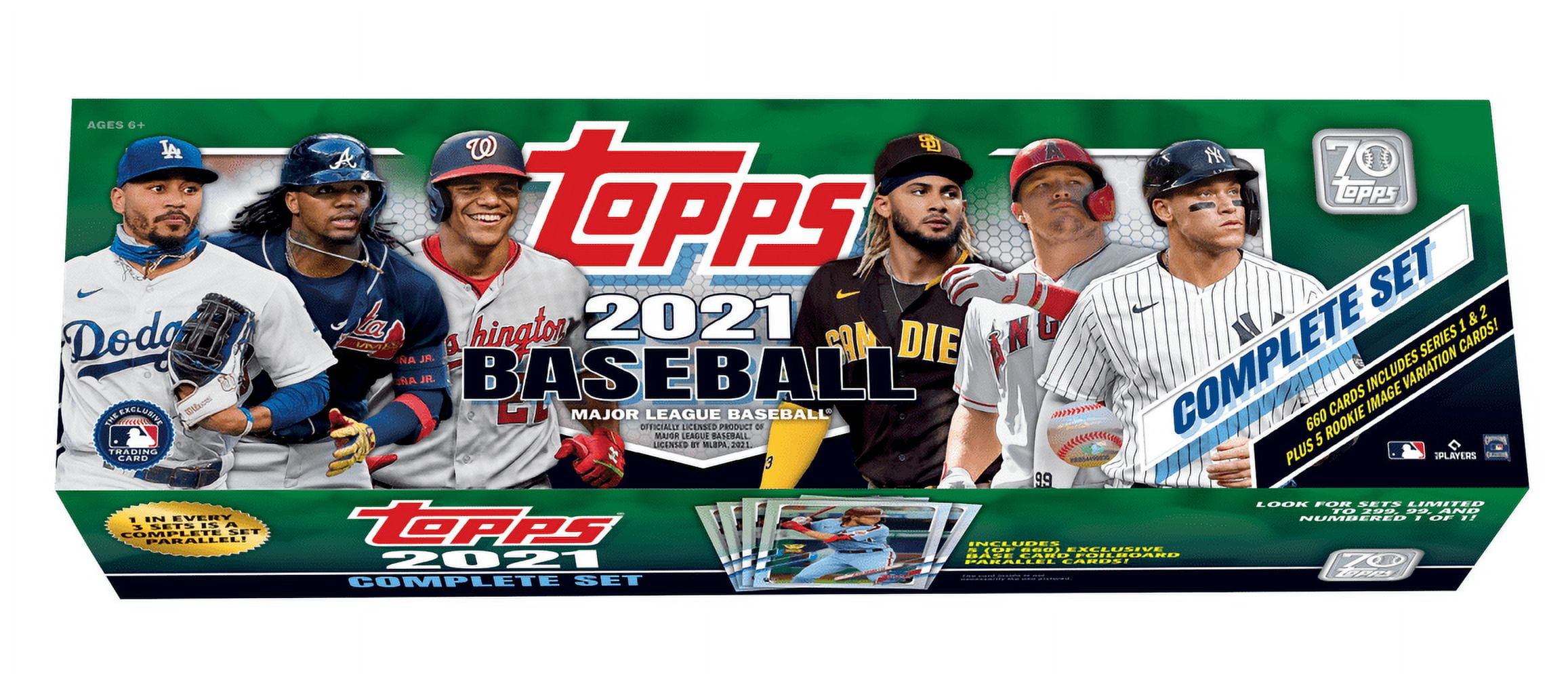 2022 Topps Baseball Complete Set Trading Cards - Walmart Special