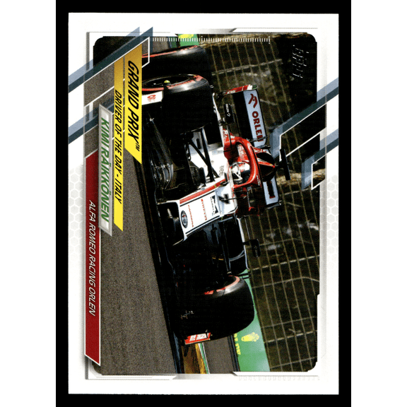 2021 Topps Formula 1 Trading Card #159 Kimi Rikknen Alfa Romeo Racing ORLEN