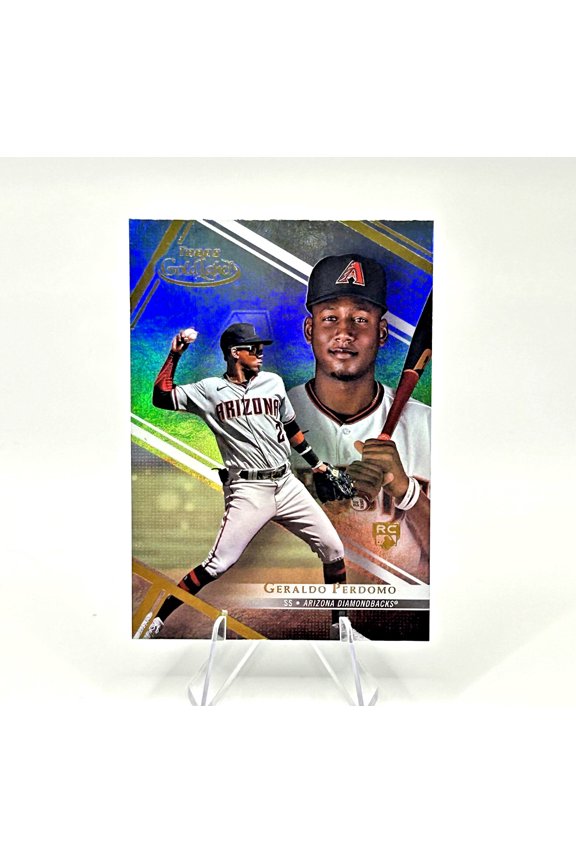 2021 Topps Gold Label Class 3 Parallel #17 Geraldo Perdomo Rookie Baseball Card Arizona Diamondbacks MLB Baseball Trading Card