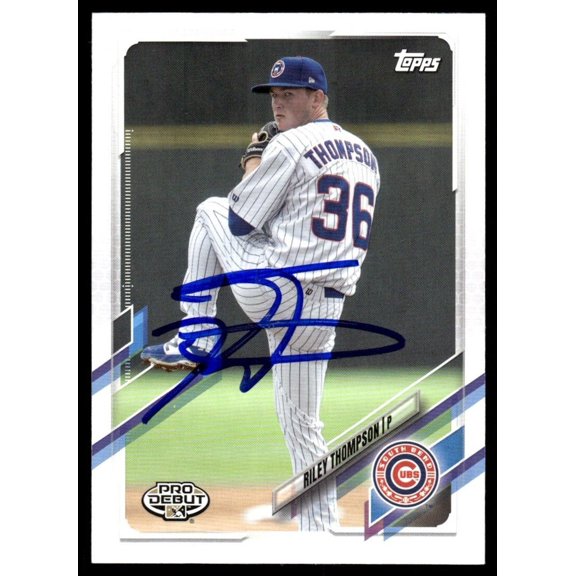 2021 Topps Pro Debut Card Riley Thompson South Bend Cubs #PD-117 Near Mint