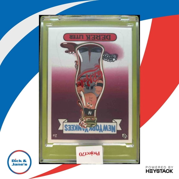 2021 Topps Project70 Derek Jeter "Derek LITER" #737 New York Yankees