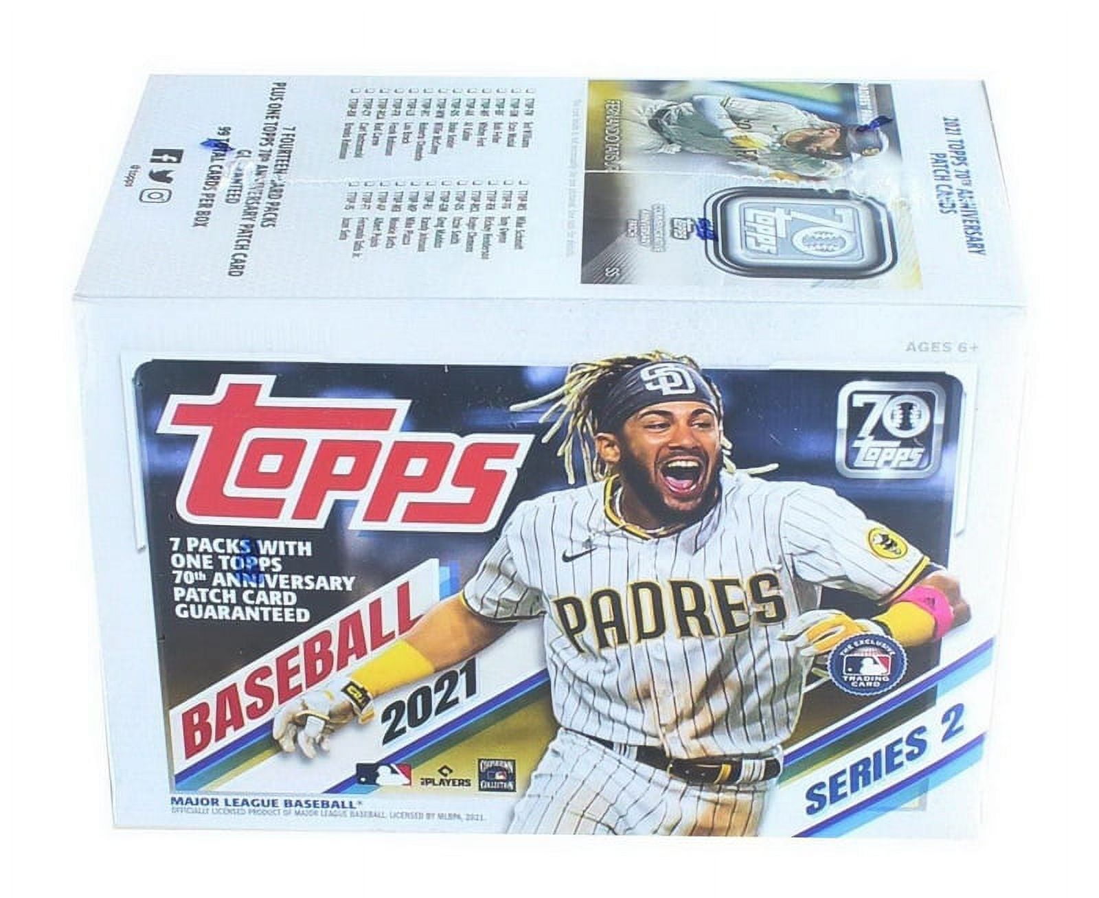 2021 Topps Series 2 Baseball 7-Pack Blaster Box (70th