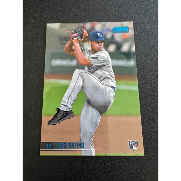 2021 Topps Stadium Club Luis Patino Blue Rookie Cut Autograph Baseball Card
