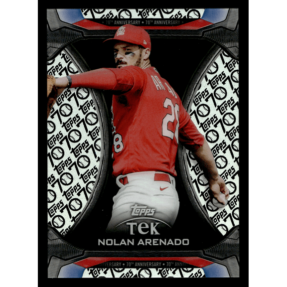 2021 Topps Tek Nolan Arenado TTA-4 St. Louis Cardinals MLB Baseball Trading Card