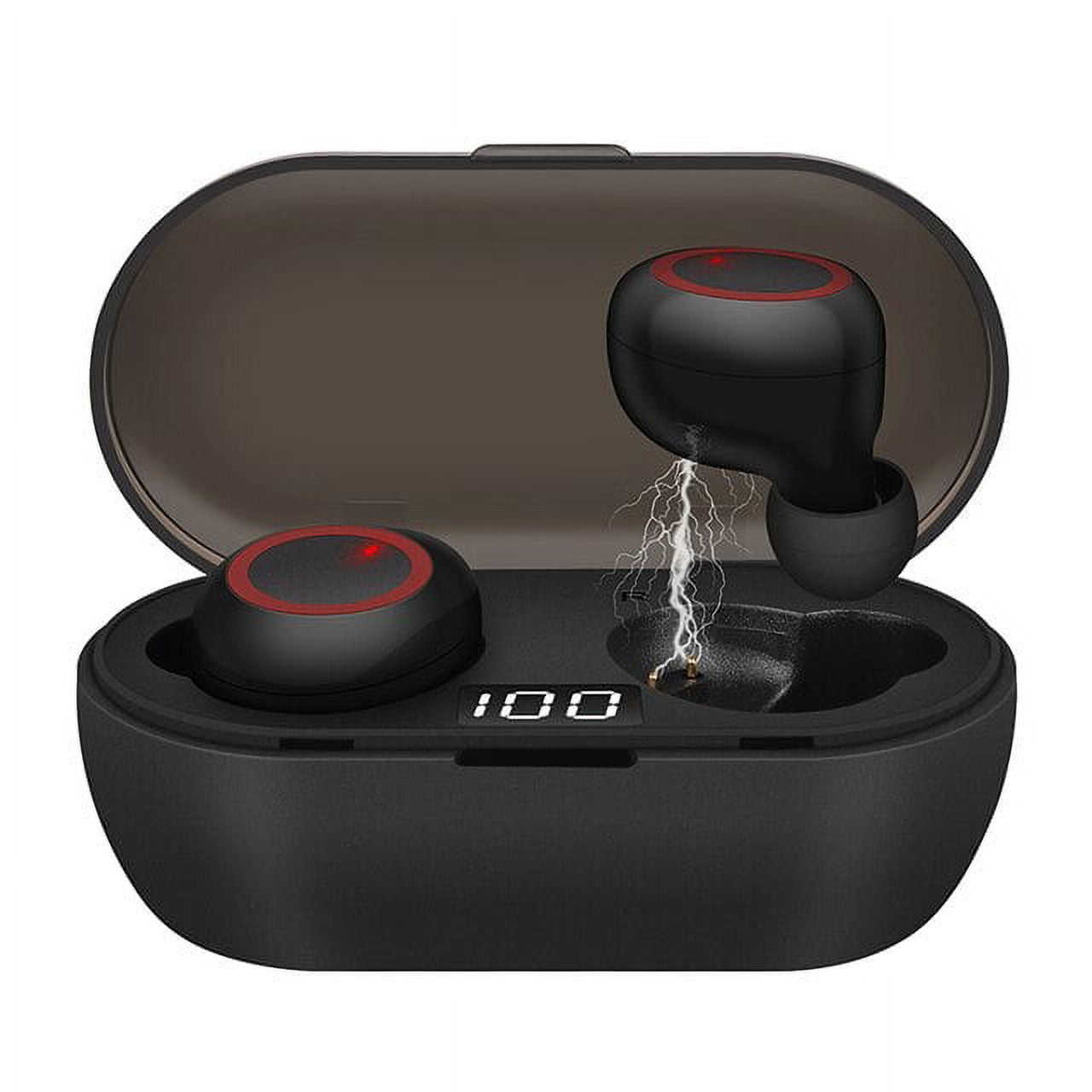 2021 Tws Wireless Bluetooth 5.0 Earphone Touch Control 9d Stereo Headset With Mic Sport Earphones Waterproof Earbuds Led Display Earphones Headphones Walmart