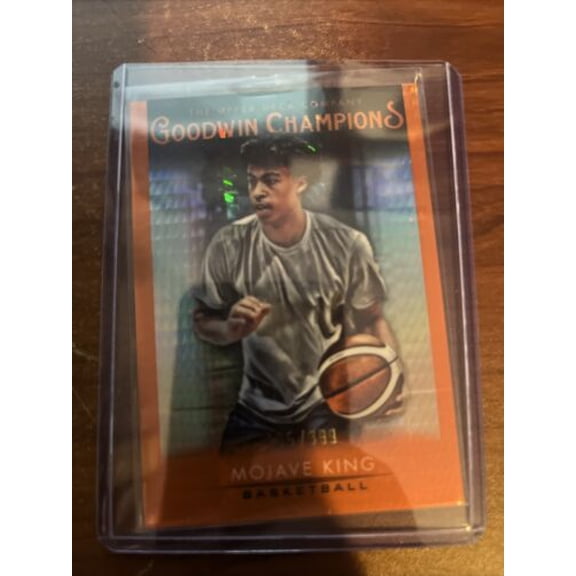 2021 UPPER DECK GOODWIN CHAMPIONS Platinum ORANGE PRIZM 105/399 MOJAVE KING
