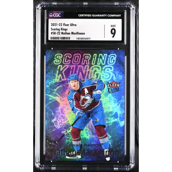 2021 Ultra Nathan Mackinnon #SK-22 Scoring Kings CGC 9