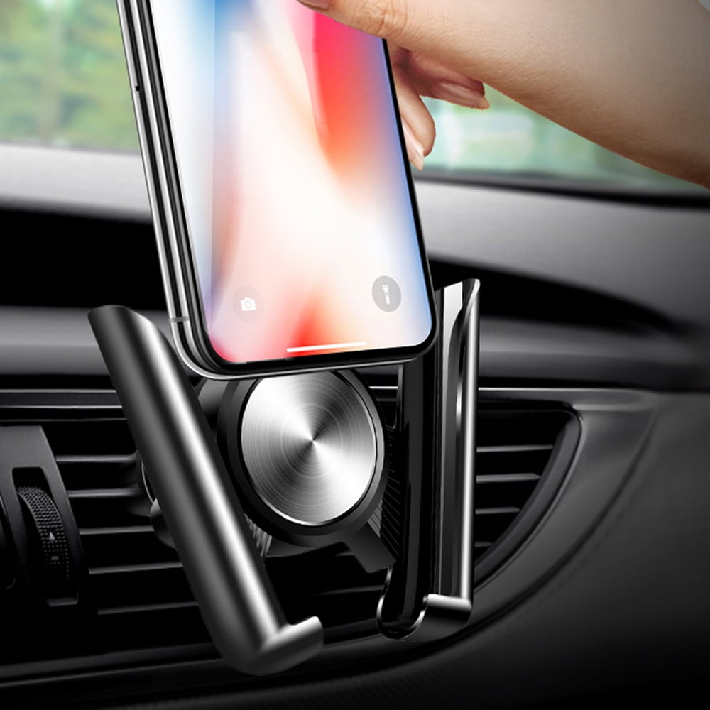2021 Upgraded SUGIFT Phone Car Holder with Stronger Vent Clip, Hands Free  Cell Phone Holder for Car
