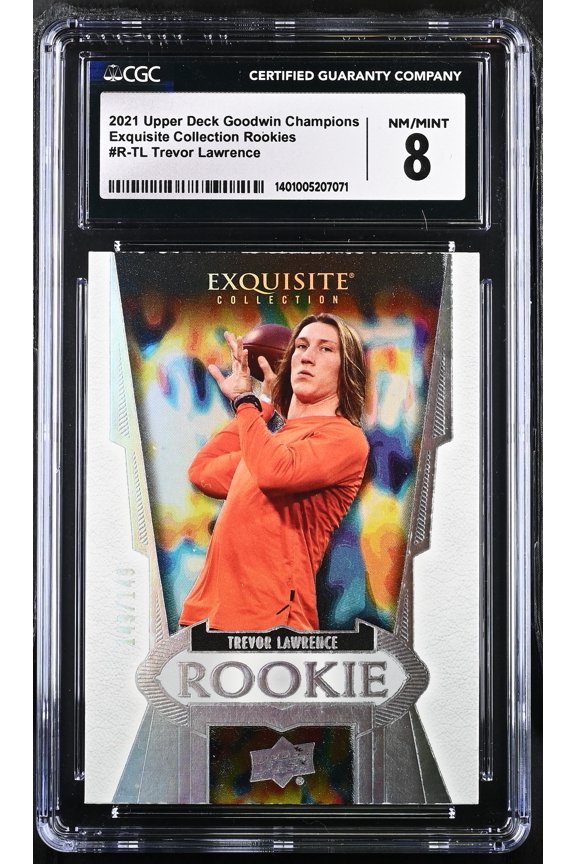 2021 Upper Deck Goodwin Champions 149/149 Exquisite Collection Rookies #R-TL CGC 8