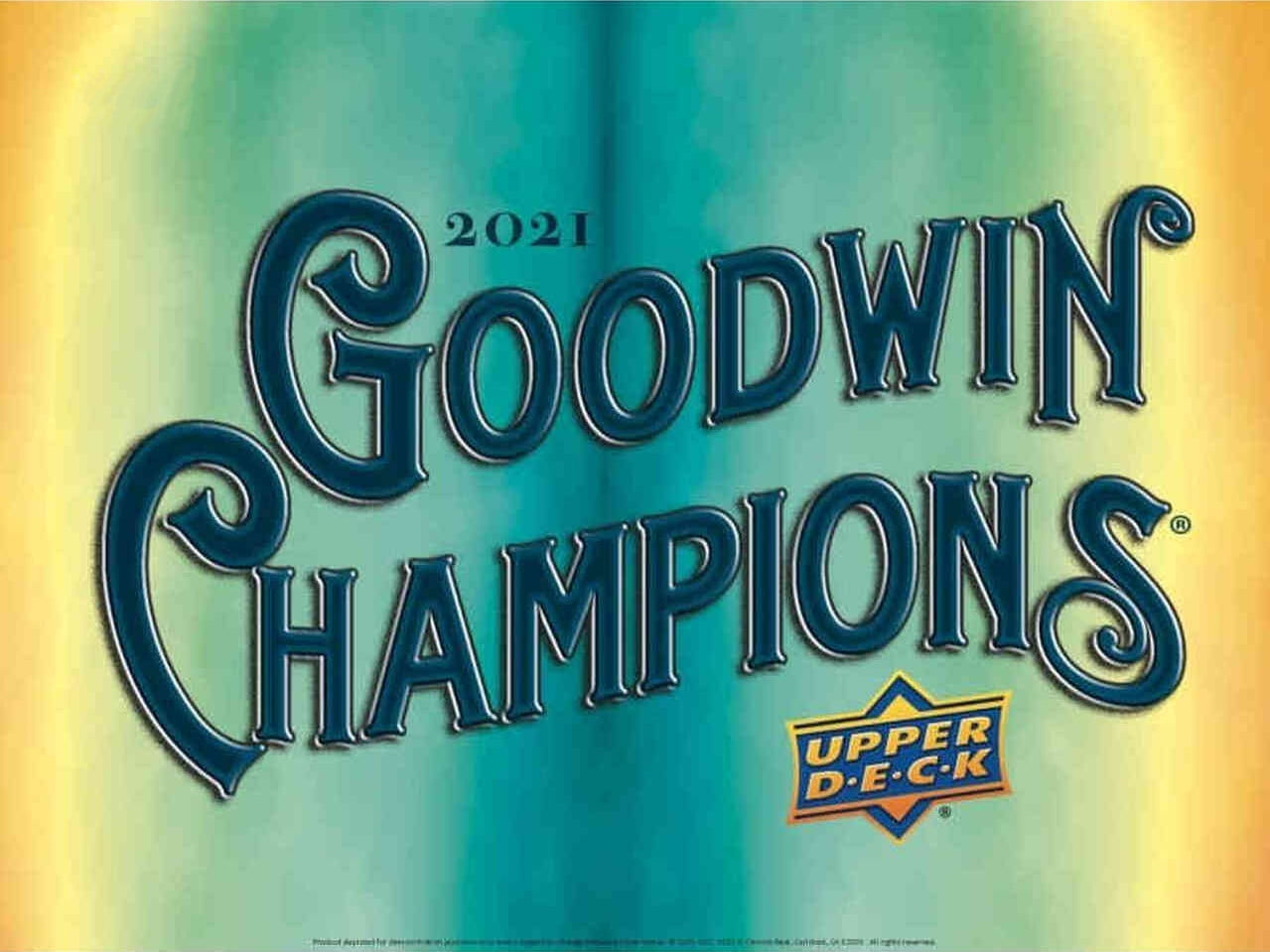 2021 Upper Deck Goodwin Champions Blaster Box Sports Trading Cards