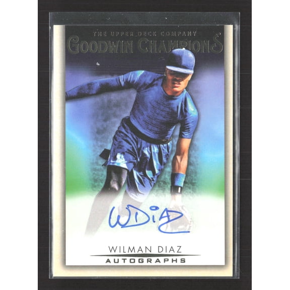 2021 Upper Deck Goodwin Champions Wilman Diaz #A-WD Autograph