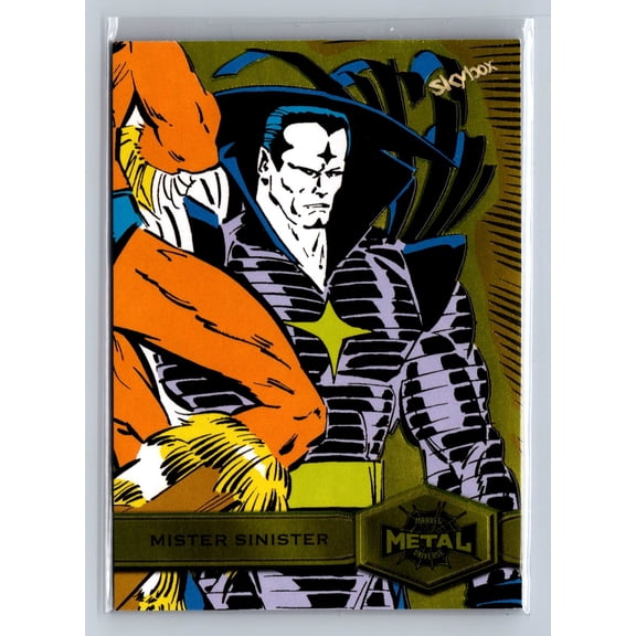 2021 Upper Deck SkyBox Metal Universe Spider-Man Mister Sinister #153