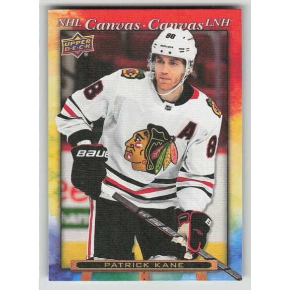 2021 Upper Deck Tim Hortons NHL Canvas Near Mint Patrick Kane Chicago Blackhawks #C-15 Hockey Card
