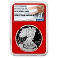 thumbnail image 1 of 2021-W Proof $1 Type 1 American Silver Eagle NGC PF70UC Trump Label Red Core, 1 of 3